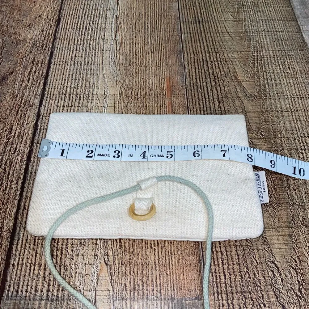 giorgio armani parfum pouch holder travel vintage